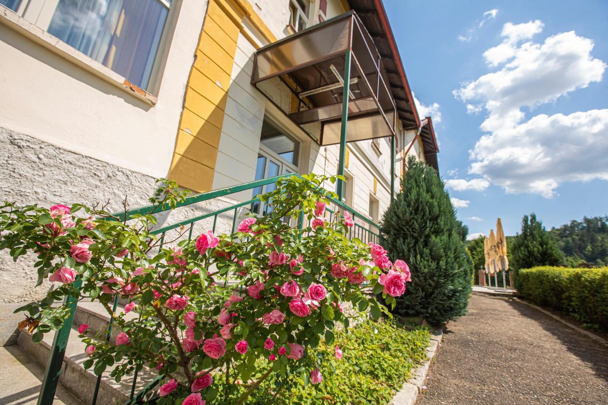 Pension V Parku Cesky Sternberk Exterior photo